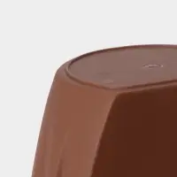 Кашпо для цветов настенное Martika &laquo;Фелиция&raquo;, 3.4 л, d=24 см, пластик, коричневое