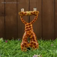 Сувенир «Целующиеся жирафы», 25×4×10 см, дерево Сувенир «Целующиеся жирафы», 25×4×10 см, дерево