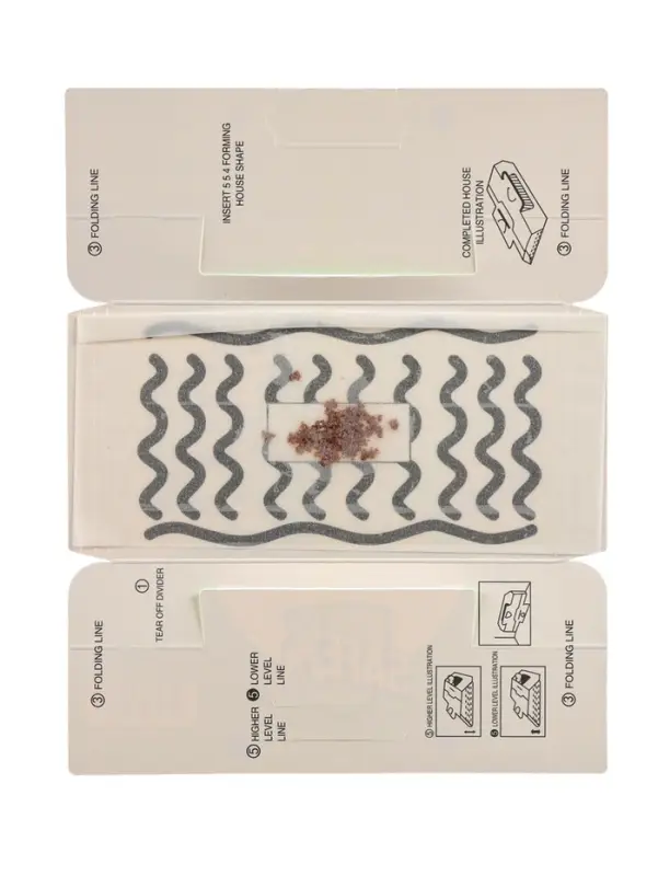 Клеевая ловушка-домик от тараканов и муравьев SAFEX, набор, 10 шт.