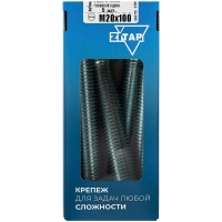 Болт DIN933  с шестигр. головкой оцинк.М20х100 (5 шт/уп) Zitar (126541)