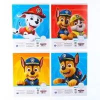 Тетрадь в линейку 18 листов, 4 вида МИКС, обложка мелованная бумага, «Щенячий патруль» Тетрадь в линейку 18 листов, 4 вида МИКС, обложка мелованная бумага, «Щенячий патруль»