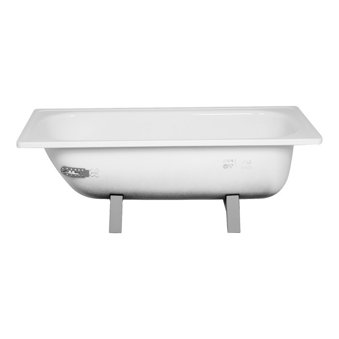 Ванна стальная  Ванна стальная "ВИЗ" ANTIKA ОР-01200 1500х700х400мм, ножки в компл., без каркаса и панели