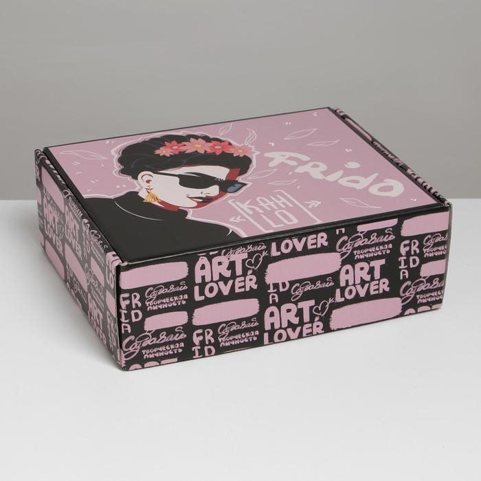 Коробка подарочная складная, упаковка, «Фрида», 27 х 21 х 9 см Коробка подарочная складная, упаковка, «Фрида», 27 х 21 х 9 см