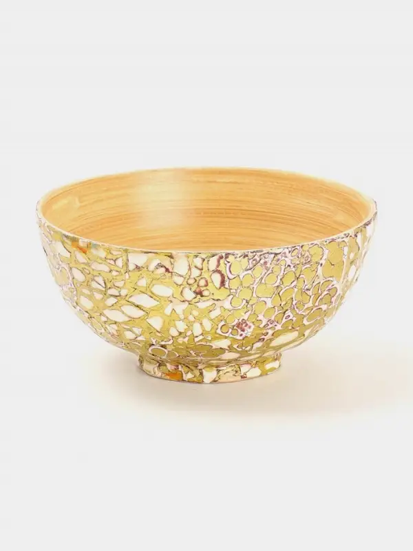 Миска, 14&times;14&times;7 см, бамбук