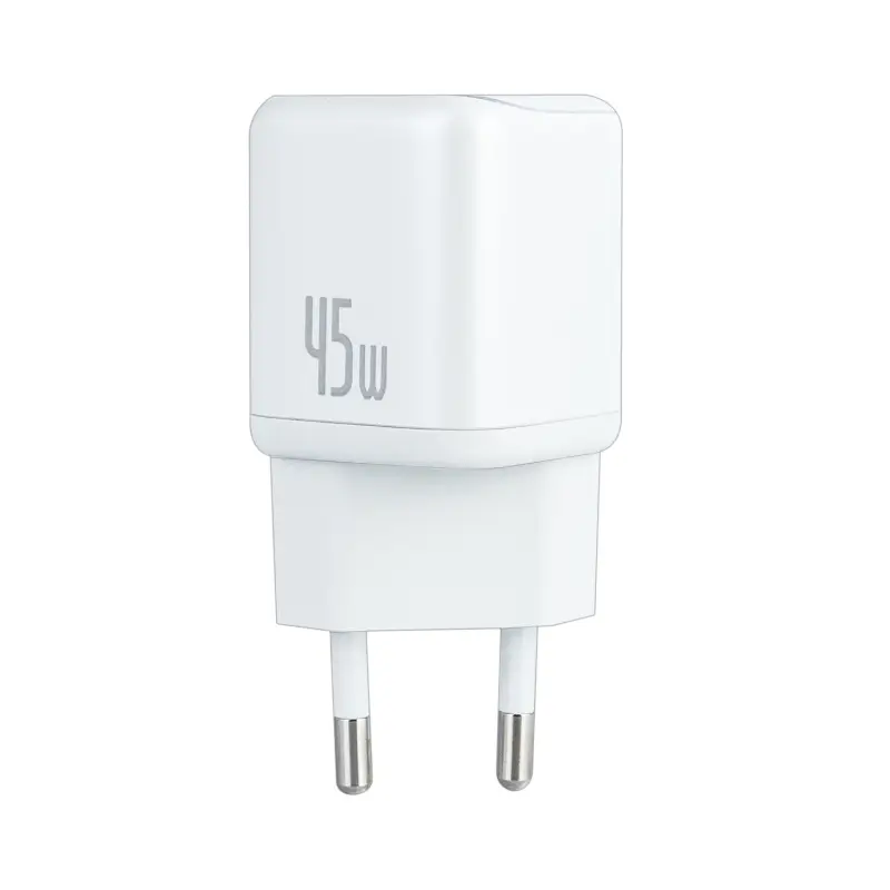 Переходник сетевого зарядного устройства на Type-C 45W GAN P10176800213-00 Baseus белый