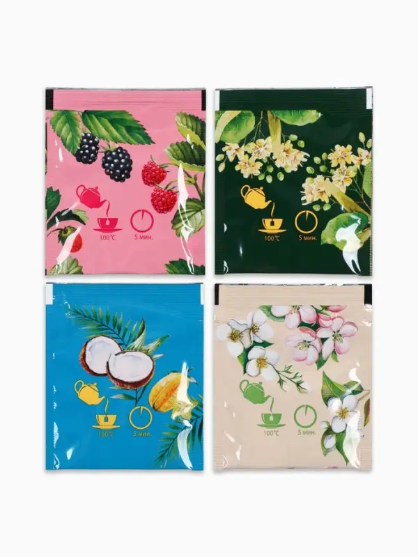 Чай новогодний в пакетиках &laquo;Уютного Нового года&raquo; в конверте, 7.2 г (4 шт.&times;1.8 г)