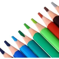 Карандаши цветные 12 цветов &laquo;Каляка-Маляка&raquo; СТИРАЕМЫЕ, с ластиком, трёхгранные, пластиковый корпус