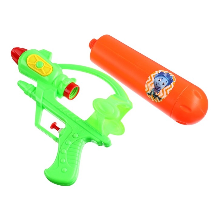 Водный бластер Водный бластер "Водная Фикси Пулялка", ФИКСИКИ, МИКС