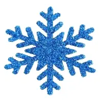 Новогодний декор &laquo;Снежинки&raquo;, на клеевой основе, набор 12 шт.