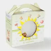 Набор детской посуды Дулевский фарфор &laquo;Ёжик&raquo;, 3 предмета: тарелка 175 мл, миска 360 мл, кружка 210 мл, белый