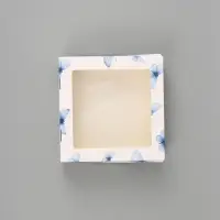 Коробка подарочная с окном &laquo;Мечты&raquo;, 20&times;20&times;4 см, самосборная