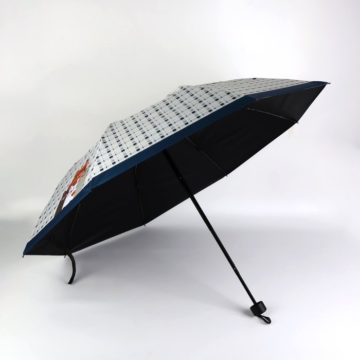 Зонт механический «Кошки», эпонж, 4 сложения, 8 спиц, R = 48/56 см, D = 112 см, цвет МИКС Зонт механический «Кошки», эпонж, 4 сложения, 8 спиц, R = 48/56 см, D = 112 см, цвет МИКС