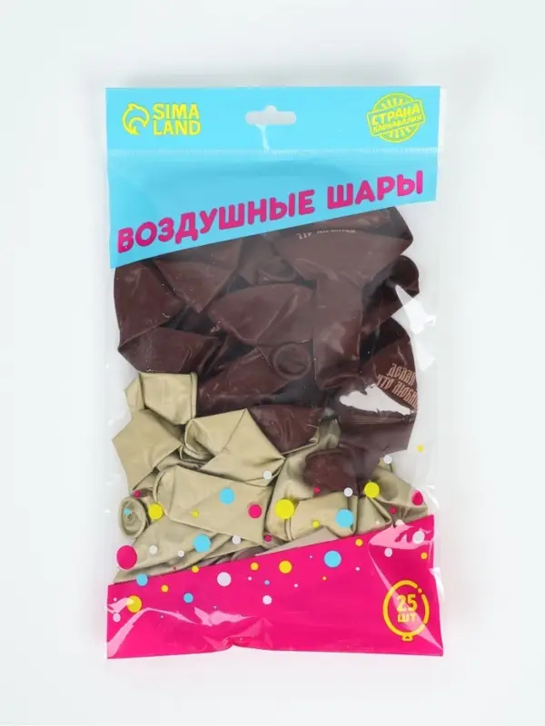 Воздушный шар латексный 12" &laquo;Царевна&raquo;, набор 25 шт.
