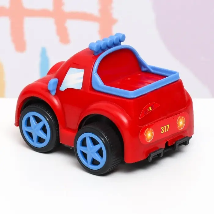 Машинка пластиковая «Мультяшка», легковая, МИКС