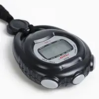 Секундомер FLOTT, 8.2&times;6.5&times;2 см, 1 отсечка, будильник, часы, календарь