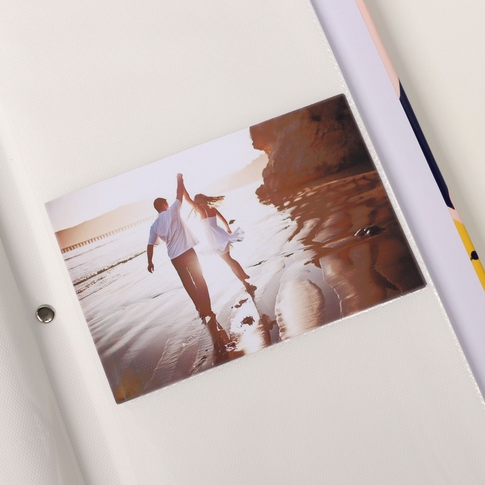 Фотоальбом на 300 фото 10х15 см  Фотоальбом на 300 фото 10х15 см "Жёлтые цветы" крафт 33,5х17,5х5 см