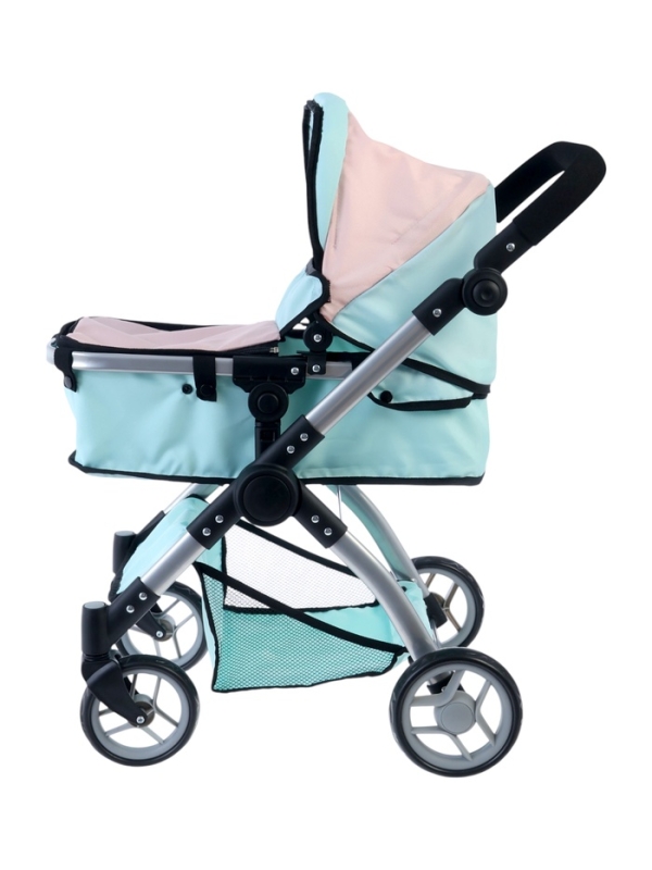 Коляска для кукол универсальная «Нежность», с корзиной, металлический каркас Коляска для кукол универсальная «Нежность», с корзиной, металлический каркас