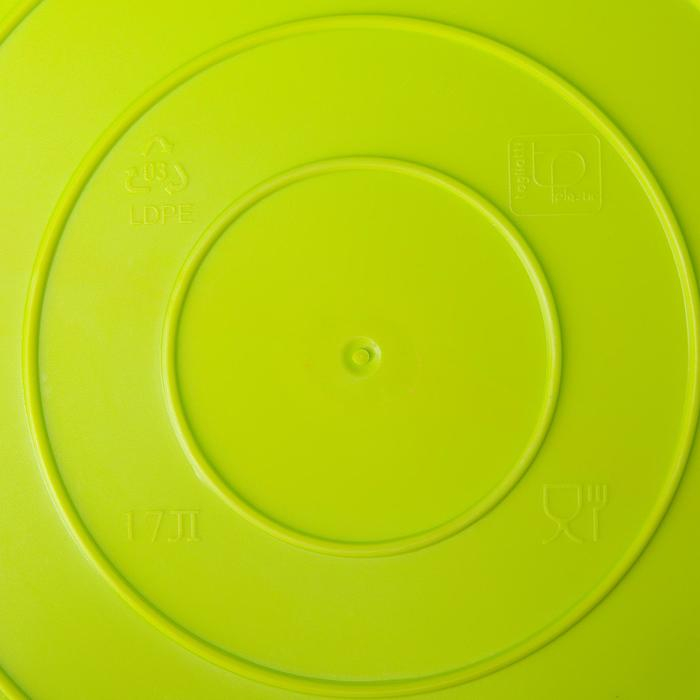 Корзина для белья мягкая, 17 л, 33×33×24,5 см, цвет ярко-зелёный Корзина для белья мягкая, 17 л, 33×33×24,5 см, цвет ярко-зелёный