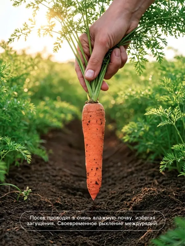 Семена Морковь &laquo;Шантенэ Королевская&raquo;, 2 г, &laquo;Агросс&raquo;