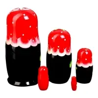 Матрёшка 5 в 1, расписная, МИКС