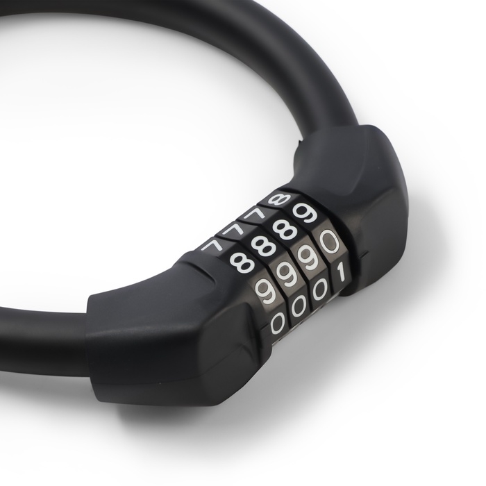 Замок навесной велосипедный LOCKLAND, 14х400 мм, кодовый замок Замок навесной велосипедный LOCKLAND, 14х400 мм, кодовый замок