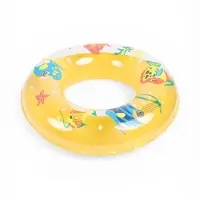Круг для плавания 65 см, цвет желтый