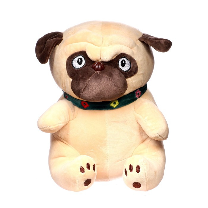 Мягкая игрушка «Мопс», 30 см