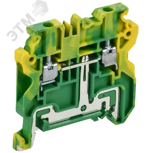 ARMAFIX Колодка клеммная CY2.5 PE винтовая 2,5мм2 проходная заземляющая Ex IEK