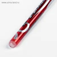 Ручка гелевая со стираемыми чернилами 0.5 мм, стержень красный, корпус тонированный (пишут бледно)