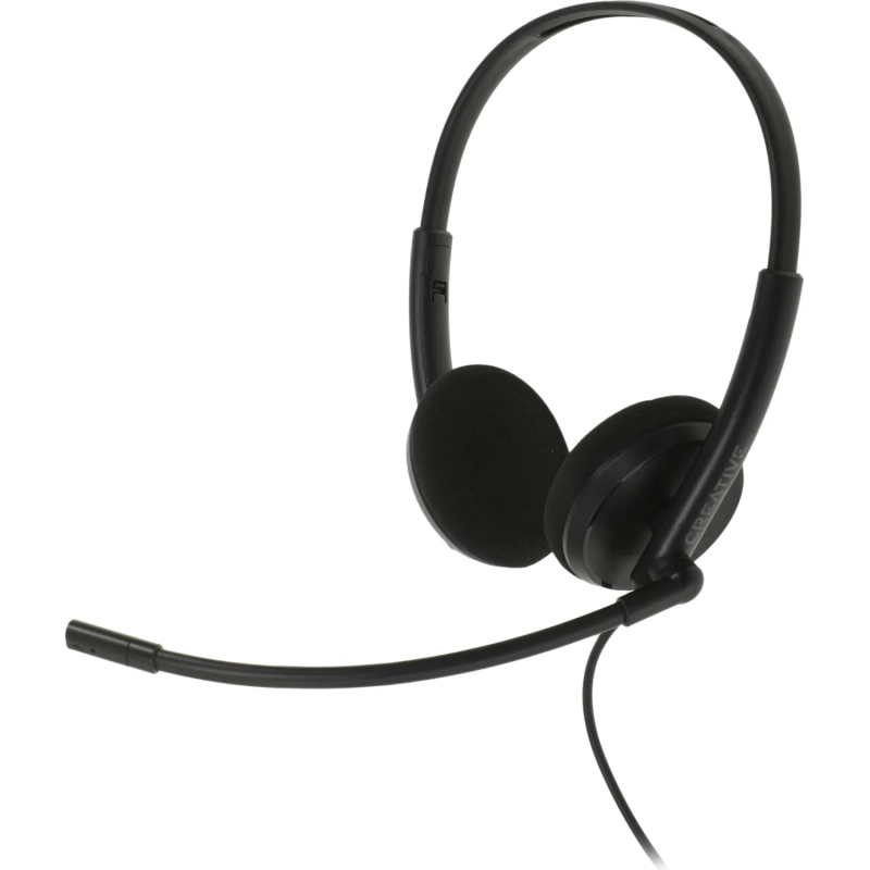 Гарнитура Creative HS-220 черный 2.4м накладные USB (51EF1070AA000)