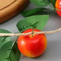 Муляж &laquo;Связка яблок&raquo;, 50 см, МИКС