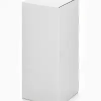 Ваза для цветов с деревянной подставкой из темного стекла, 25.5&times;10 см, 1.25 литра