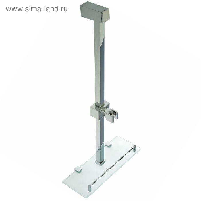 Стойка душевая Accoona A405, со стеклянной полочкой, хром Стойка душевая Accoona A405, со стеклянной полочкой, хром