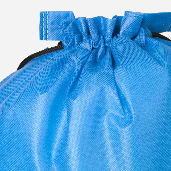 Мешок для обуви на шнурке, цвет синий Мешок для обуви на шнурке, цвет синий