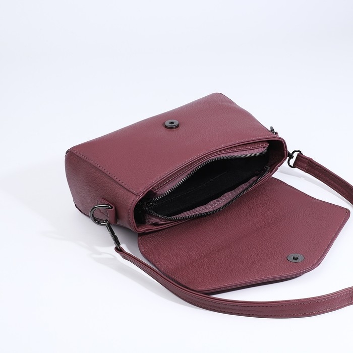 Сумка-мессенджер на магните, цвет розовый Сумка-мессенджер на магните, цвет розовый