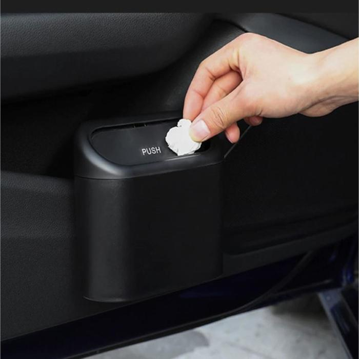 Карман-органайзер для мелочей, внутрисалонный, крепление на дверь, черный Карман-органайзер для мелочей, внутрисалонный, крепление на дверь, черный