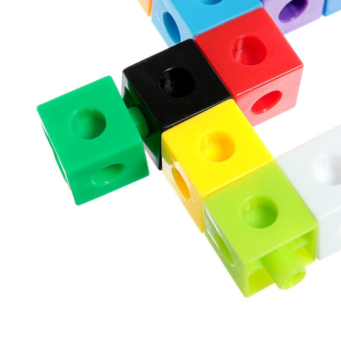 Развивающий конструктор «Кубики», 100 деталей Развивающий конструктор «Кубики», 100 деталей