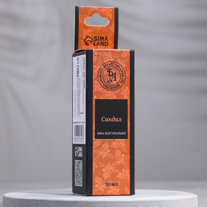 Эфирное масло Эфирное масло "Сандал", 30 мл, "Богатство Аромата"