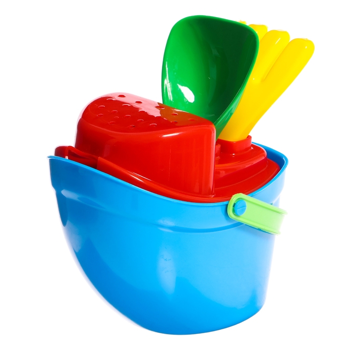 Песочный набор «Пароходик», МИКС Песочный набор «Пароходик», МИКС