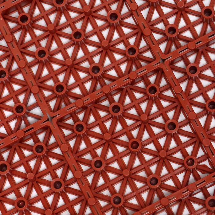 Универсальное покрытие POL-PLAST 30 х 30 см, терракот, набор 9 шт. Универсальное покрытие POL-PLAST 30 х 30 см, терракот, набор 9 шт.