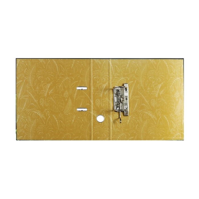 Пaпкa-регистратор А4, 75 мм, deVENTE Tropicana, ламинированый картон, черный/зеленый, разборный Пaпкa-регистратор А4, 75 мм, deVENTE Tropicana, ламинированый картон, черный/зеленый, разборный