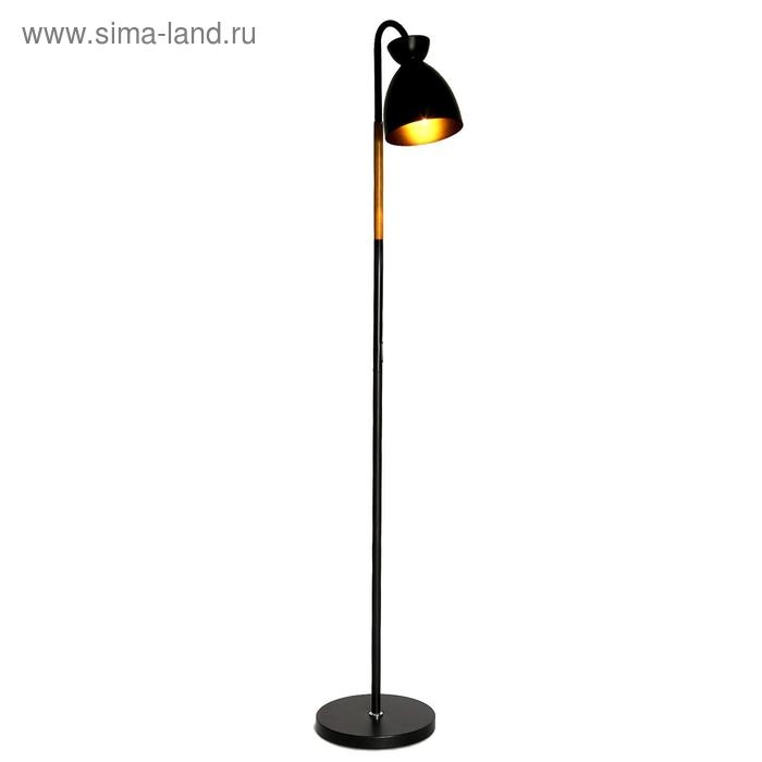 Торшер "Нова" 1x40Вт E27 черный 25х30х145 см.