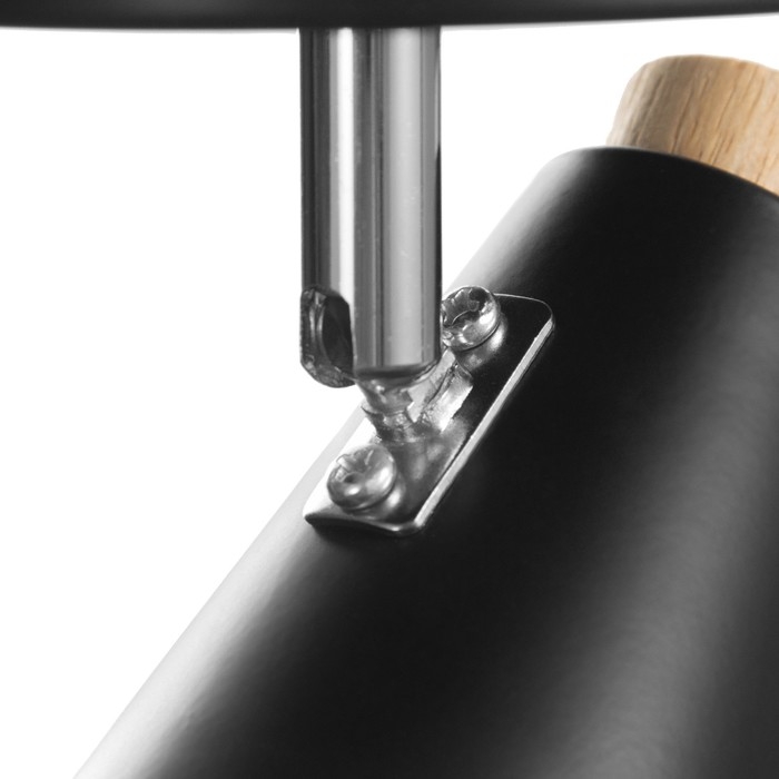 Спот Спот "Конус малый" 1x40Вт E27 черный 10х15х11,5 см