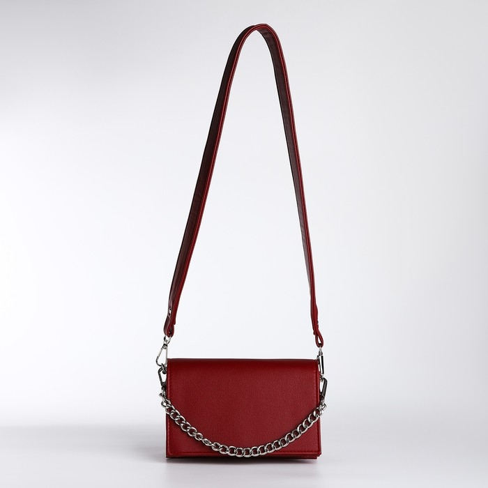 Сумка женская TEXTURA, мессенджер, маленький размер, цвет бордовый Сумка женская TEXTURA, мессенджер, маленький размер, цвет бордовый