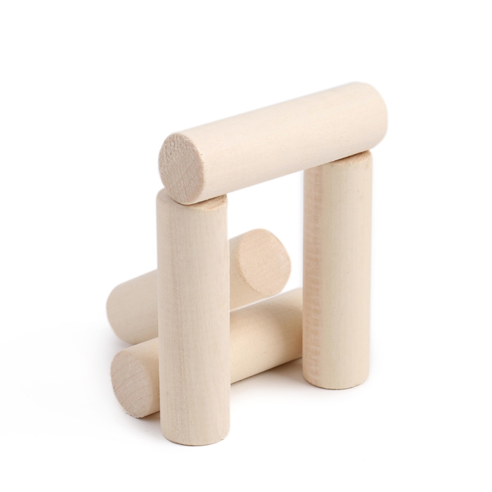 Игра  Игра "Городки", берёза, d=3.5 см, 3 см, l=10.8 см, 56.3 см