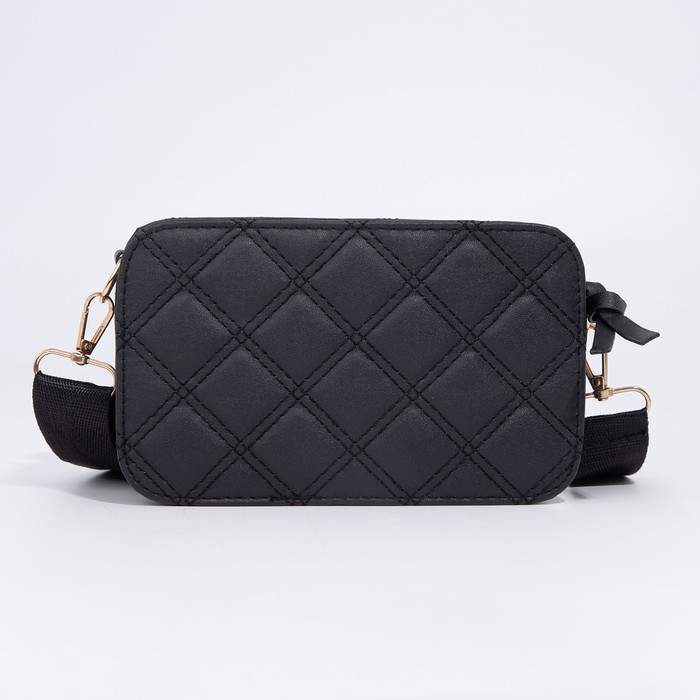 Сумка кросс-боди на молнии, цвет чёрный Сумка кросс-боди на молнии, цвет чёрный