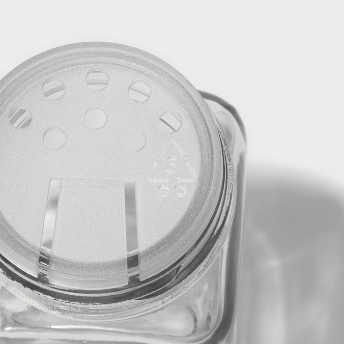 Набор стеклянных баночек для специй с металлической крышкой «Эко», 120 мл, 4,5×10,5 см, 12 шт Набор стеклянных баночек для специй с металлической крышкой «Эко», 120 мл, 4,5×10,5 см, 12 шт