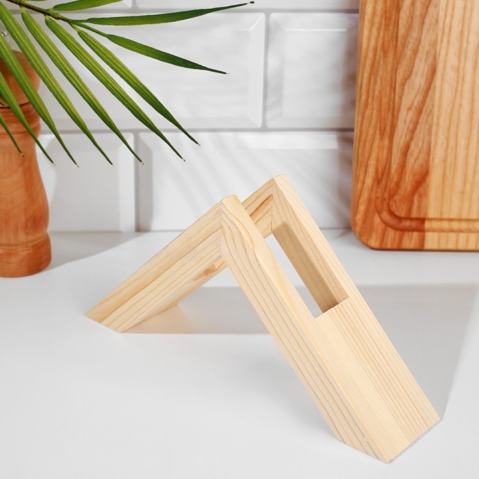 Салфетница деревянная Салфетница деревянная "Треугольник" 210х48х105мм