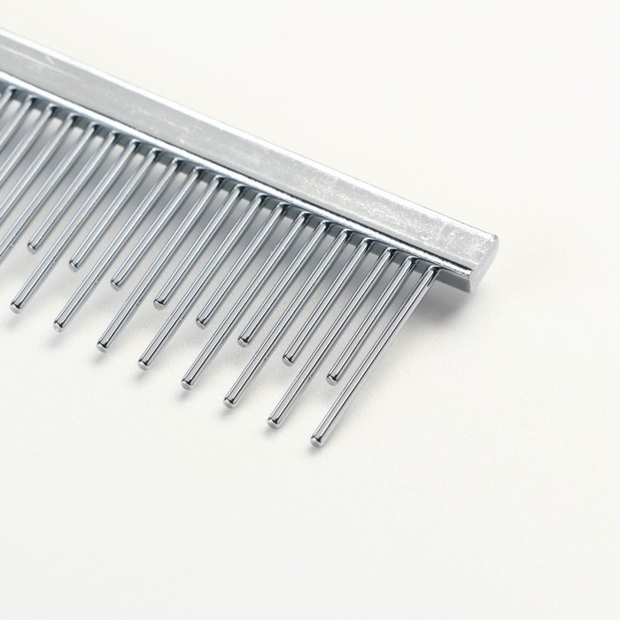 Расчёска  Расчёска "Лапки" с зубьями разной длины, 20,5 х 3 см, синяя