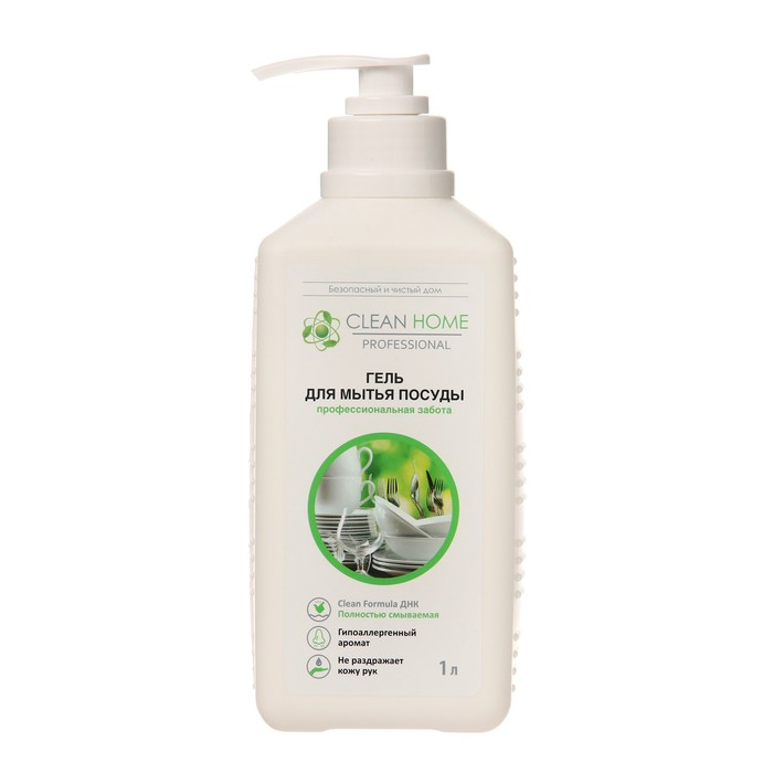 Средство для мытья посуды Clean home, 1 л Средство для мытья посуды Clean home, 1 л